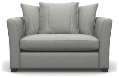 Heart of House Libby Fabric Cuddle Chair - Grey